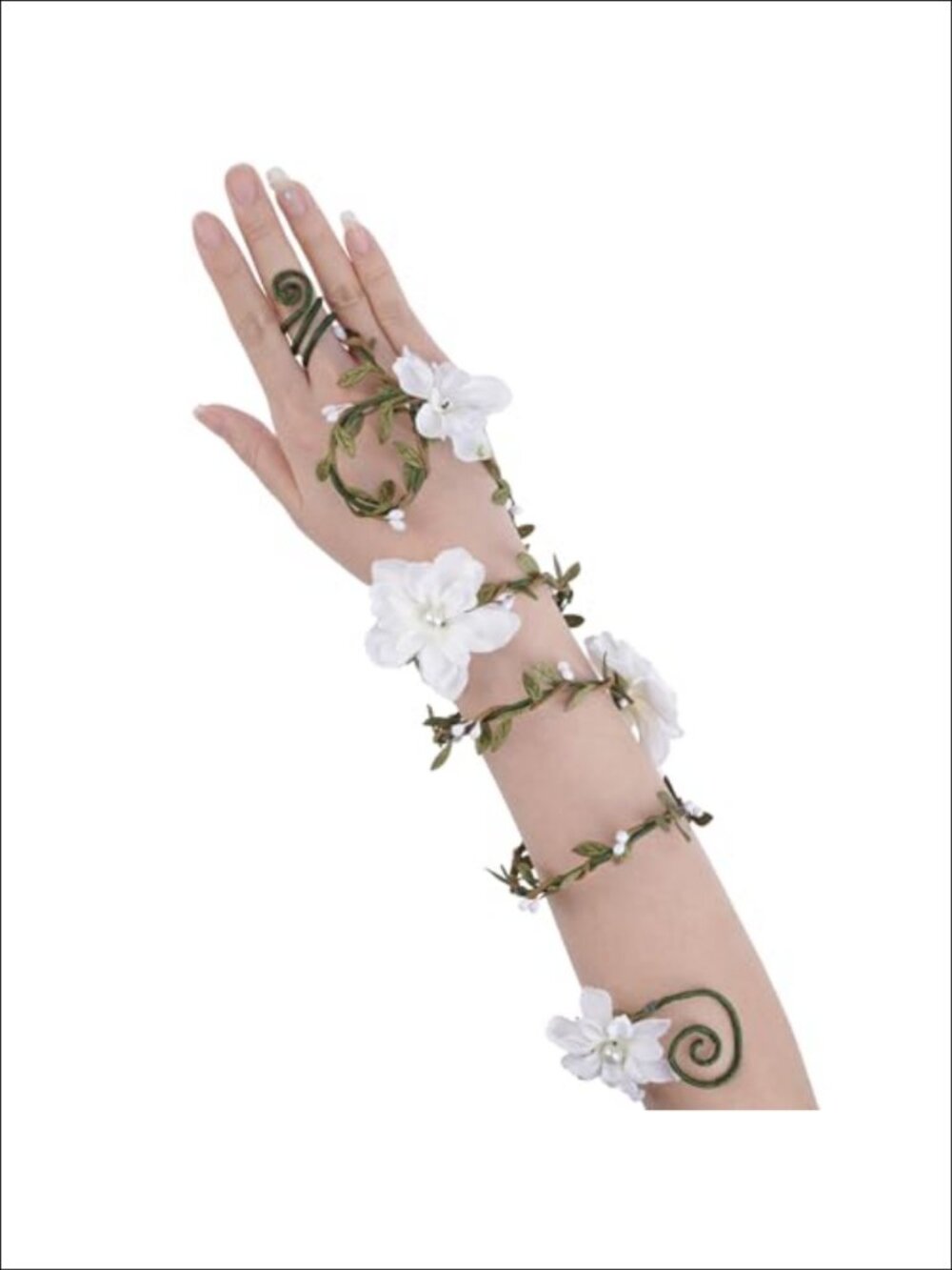 Renaissance Fairy Floral Arm Wrap Bracelet Costume Accessory 1 PC